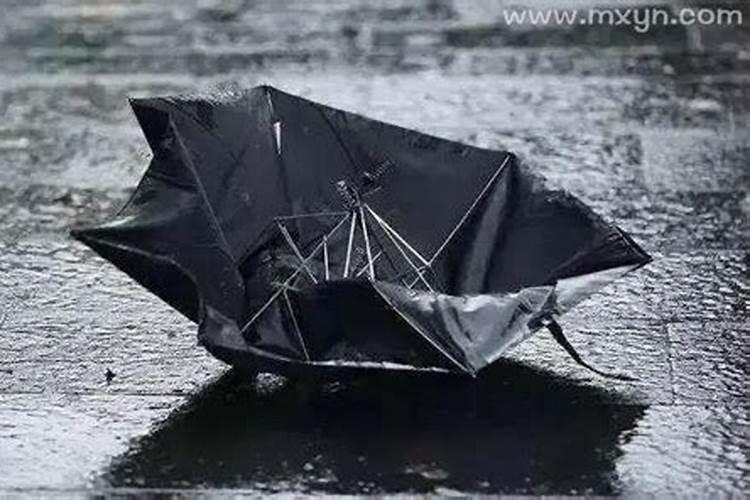 梦见雨伞折断是什么预兆