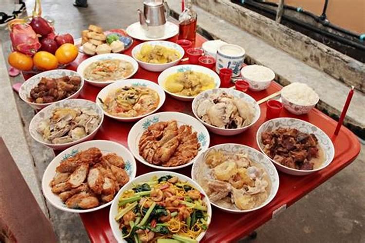中元节祭祖菜肴