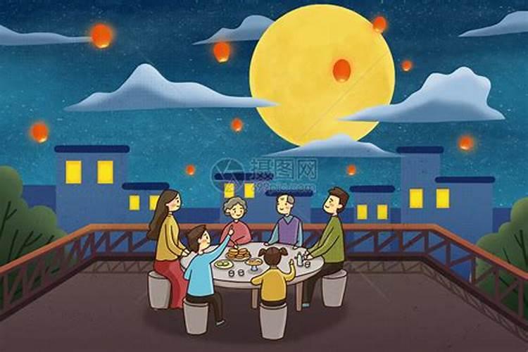 中秋节祭拜月亮