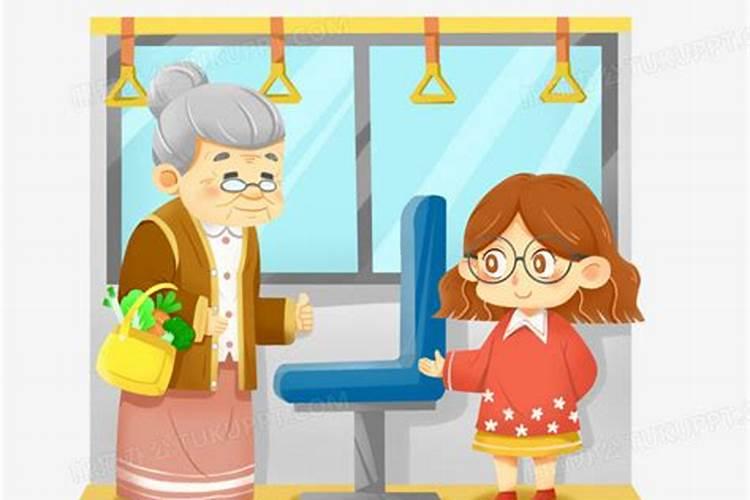 梦见奶奶和自己坐火车