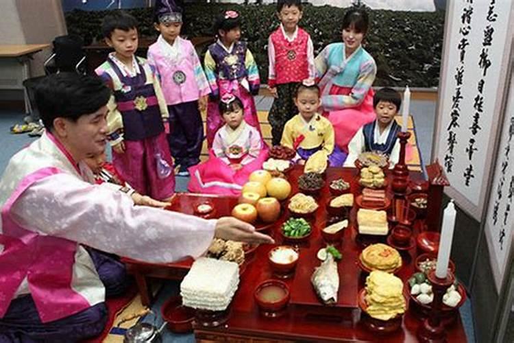 韩国中秋节的风俗