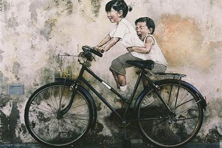 梦见骑自行车带小孩是什么意思