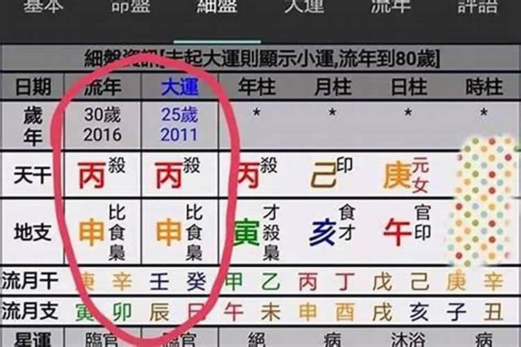 大运看你何时发财