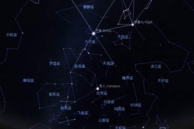 冬季星空的代表星座有哪些
